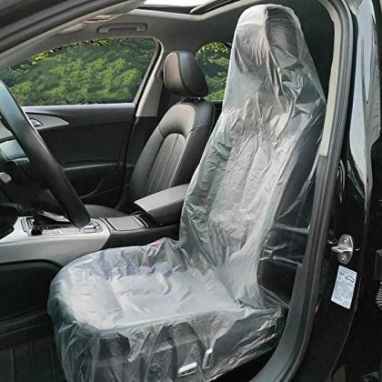 100 Disposable Plastic Seat Covers
