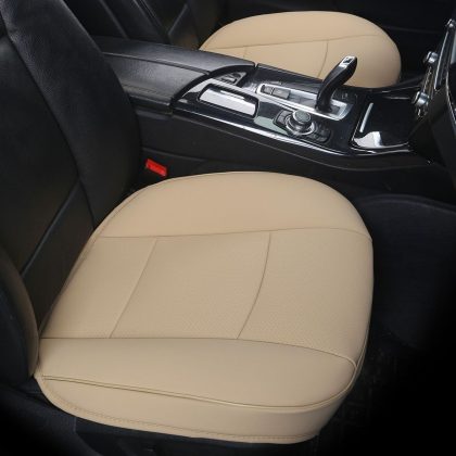 PU Leather Car Seat Cover, Single, 20.8x21x0.2in