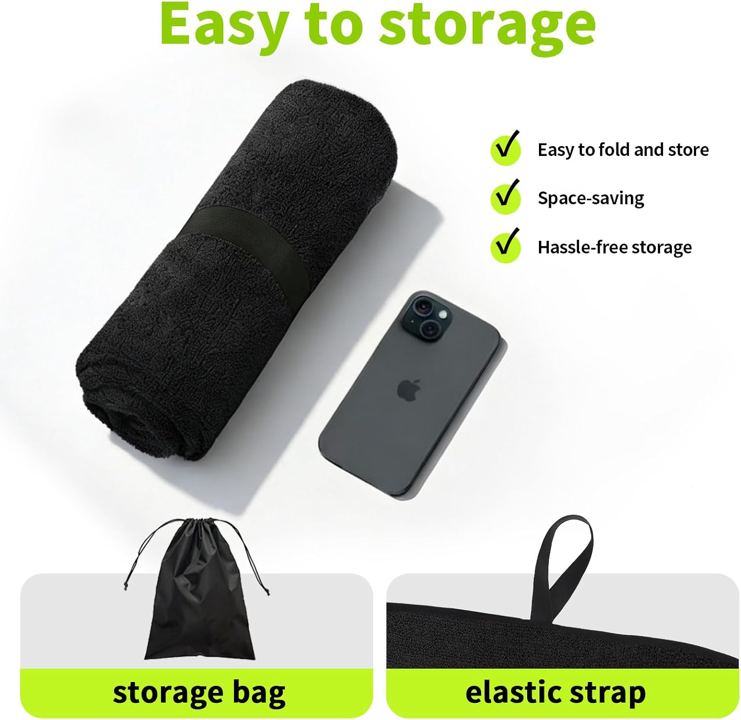 Waterproof Sweat Towel Seat Cover - Image 6