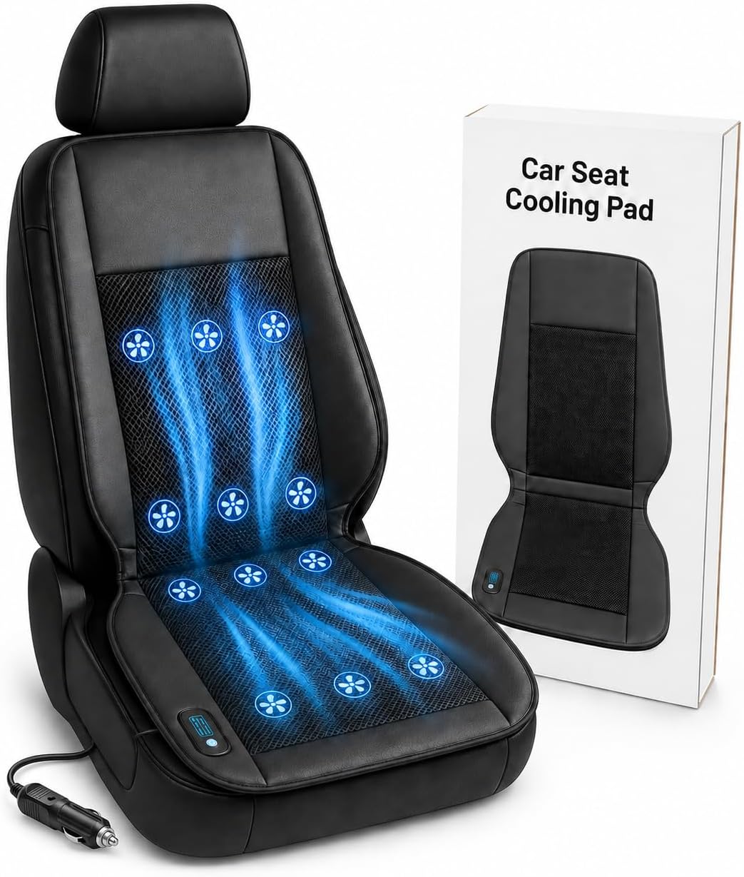 Ventilated 3-Speed Cooling Seat Cover - Image 2