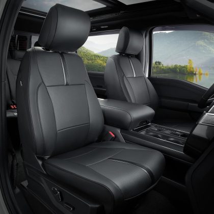 F150 Seat Covers 2015-2026, Waterproof Black