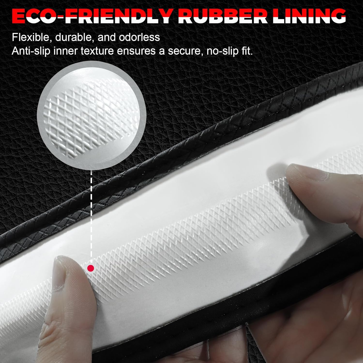 Microfiber Leather Wheel Cover 15" - Image 5