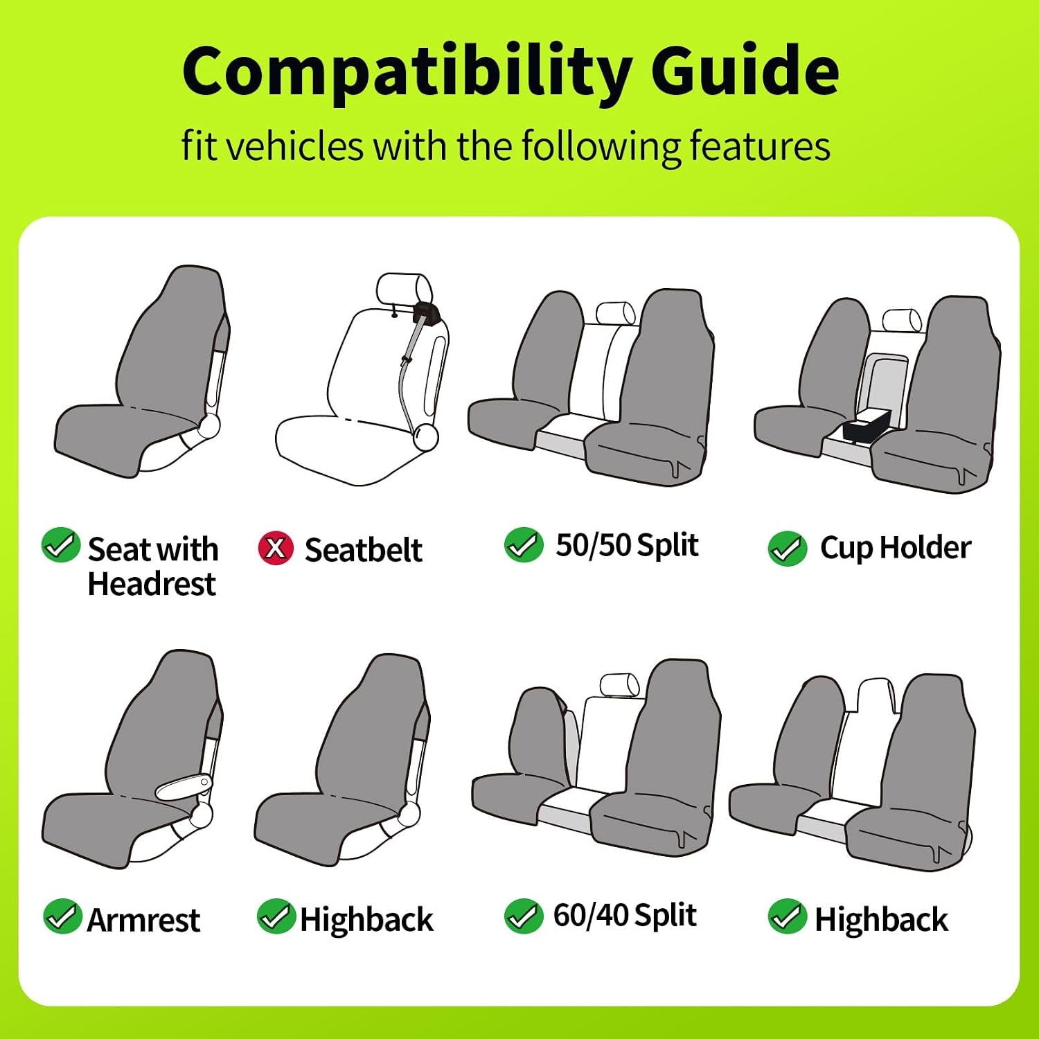 Waterproof Sweat Towel Seat Cover - Image 7