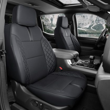 2nd Row Seat Covers, Black, Waterproof